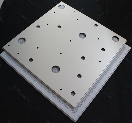현대 관통되는 녹슬지 않는 알루미늄에 의하여 직류 전기를 통하는 강철 천장 서스펜션 장치 595x595mm