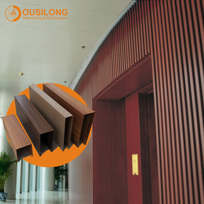 건축 U-알루미늄 프로필 천정재 상업적 중단된 선 금속 천장 패널을 구축하기