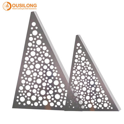 CNC 조각물과 음향 빌딩 벽 천장 장식적 퍼포레이티드 알루미늄 / 알루미늄 판