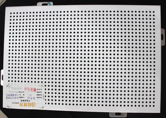 음향 건물 장식 재료 퍼포레이티드 알루미늄 알루미늄 금속 벽 천장 패널