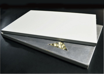 금속 벽을 위한 장식적인 알루미늄 벌집 샌드위치 위원회, 1250mm 1500mm 폭
