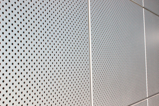 외부 벽 훈장 건축 벽 물자를 위한 관통되는 알루미늄 벽면