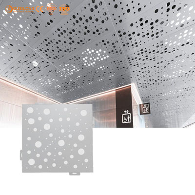 건축 장신구를 위한 CNC 커트 외벽 패널 관통되는 알루미늄 정면 클래딩 패널