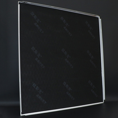 상한 600×600mm 화이트 색 중단된 금속판 천장에서 퍼포레이티드 알루미늄 합금 클립